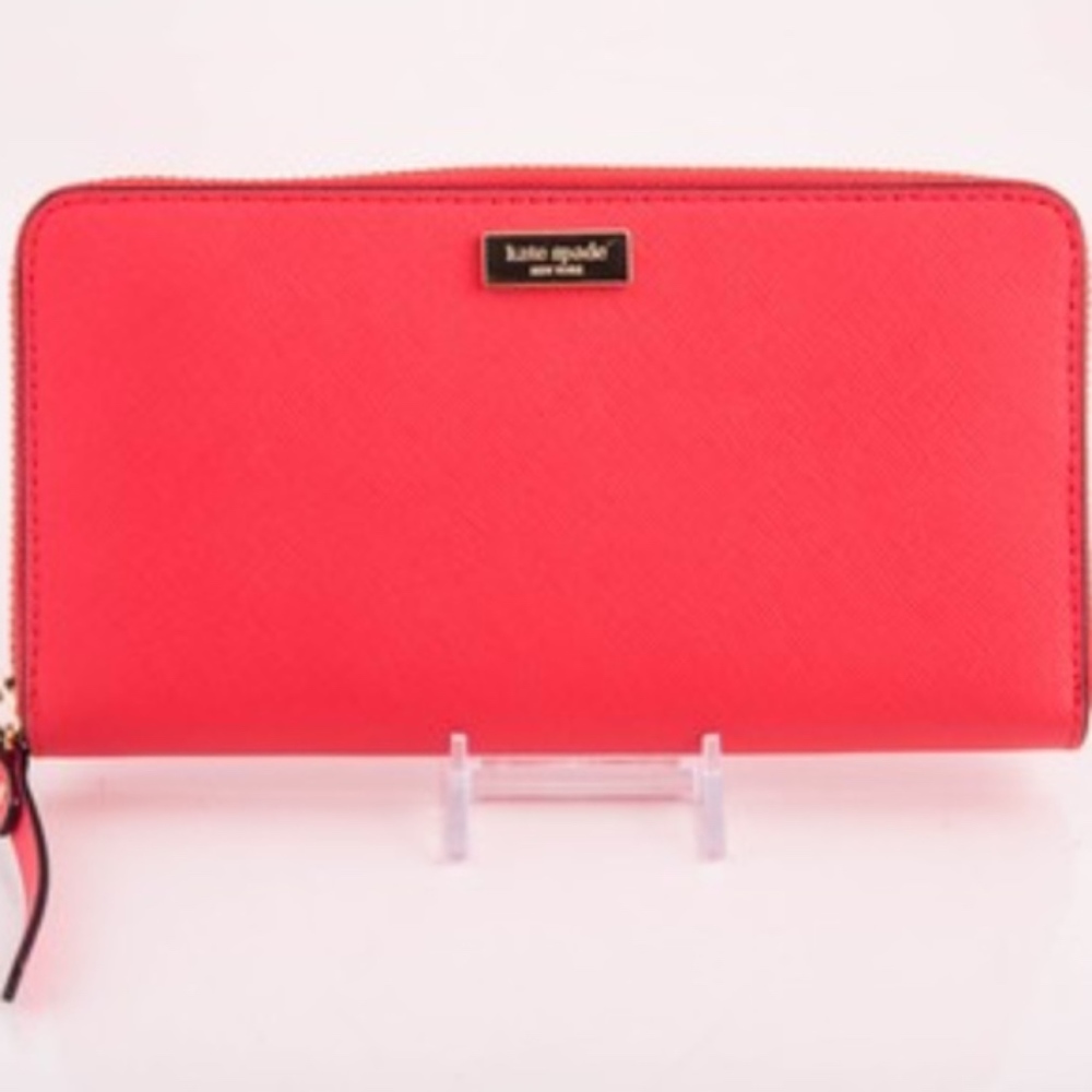Kate Spade Newbury Lane Wallet Coral *FIRM*